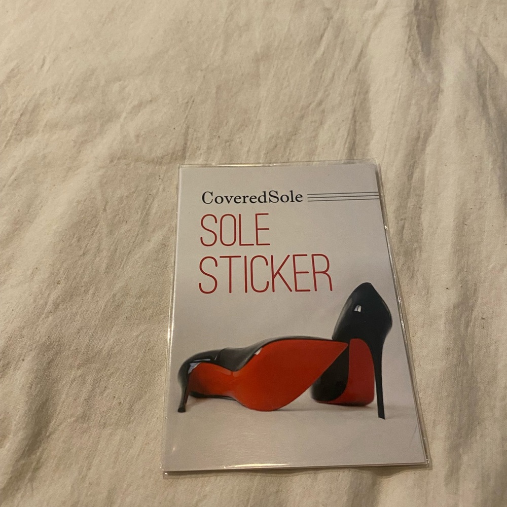 Red Sole Protector for Women Shoes - Picture 2 of 6